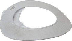 OccuNomix - Hard Hat Shade - White, Compatible with All Hard Hats - Best Tool & Supply