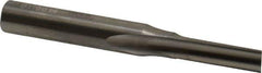 Onsrud - 3/16" Diam, 1/4" Shank Diam, 5/8" Length of Cut, 1 Flute Single Edge Straight Router Bit - 2" Overall Length, Left Hand Cut, Solid Carbide - Best Tool & Supply