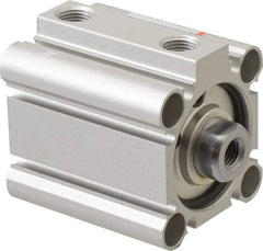 SMC PNEUMATICS - 3/4" Stroke x 1-1/4" Bore Double Acting Air Cylinder - 1/8 Port, 5/16-24 Rod Thread, 145 Max psi, 15 to 160°F - Best Tool & Supply