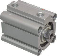 SMC PNEUMATICS - 1" Stroke x 1-1/4" Bore Double Acting Air Cylinder - 1/8 Port, 5/16-24 Rod Thread, 145 Max psi, 15 to 160°F - Best Tool & Supply