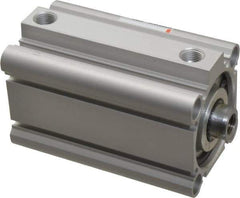 SMC PNEUMATICS - 1-15/16" Stroke x 1-1/2" Bore Double Acting Air Cylinder - 1/8 Port, 3/8-24 Rod Thread, 145 Max psi, 15 to 160°F - Best Tool & Supply