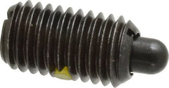 Gibraltar - 5/8-11, 1-1/8" Thread Length, 5/16" Plunger Projection, Steel Threaded Spring Plunger - Best Tool & Supply