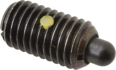 Gibraltar - 5/8-11, 1-1/8" Thread Length, 5/16" Plunger Projection, Steel Threaded Spring Plunger - 0.31" Max Plunger Diam, 2 Lb Init End Force, 10.5 Lb Final End Force - Best Tool & Supply