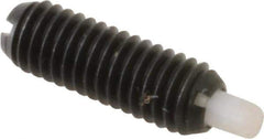 Gibraltar - 10-32, 9/16" Thread Length, 1/8" Plunger Projection, Steel Threaded Spring Plunger - 0.093" Max Plunger Diam, 0.3 Lb Init End Force, 3 Lb Final End Force - Best Tool & Supply