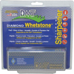 DMT - 6" Long x 2" Wide x 3/4" Thick, Diam ond Sharpening Stone - Rectangle, 325 Grit, Coarse Grade - Best Tool & Supply