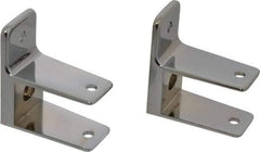 Value Collection - Washroom Partition Pilaster to Wall Bracket Kit - Compatible with Toilet Stalls - Best Tool & Supply