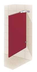 Bradley - Washroom Partition Steel Urinal Panel - 23 Inch Wide x 42 Inch High, ADA Compliant Stall Compatibility - Best Tool & Supply