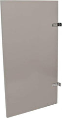 Bradley - Washroom Partition Steel Urinal Panel - 23 Inch Wide x 42 Inch High, ADA Compliant Stall Compatibility, Warm Gray - Best Tool & Supply