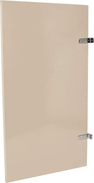 Bradley - Washroom Partition Steel Urinal Panel - 23 Inch Wide x 42 Inch High, ADA Compliant Stall Compatibility, Almond - Best Tool & Supply