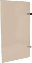 Bradley - Washroom Partition Steel Urinal Panel - 23 Inch Wide x 42 Inch High, ADA Compliant Stall Compatibility, Almond - Best Tool & Supply