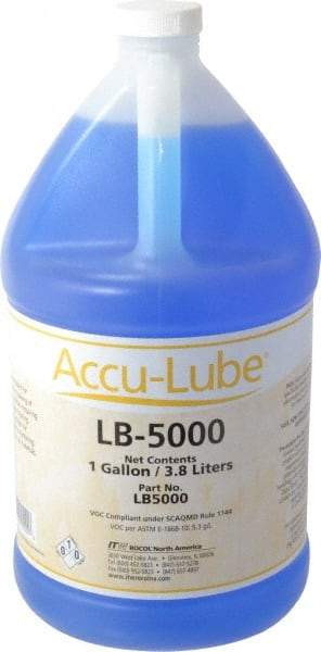 Accu-Lube - Accu-Lube LB-5000, 1 Gal Bottle Cutting & Sawing Fluid - Natural Ingredients, For Machining - Best Tool & Supply