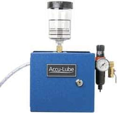 Accu-Lube - 1 Outlet, 10 Ounce Tank Capacity, Micro Lubricant System - 12' Coolant Line Length - Best Tool & Supply