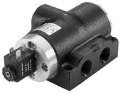 ARO/Ingersoll-Rand - 3/8", K Series 4-Way High Flow Stacking Solenoid Valve - 120 VAC, 2.3 CV Rate, 2.56" High - Best Tool & Supply