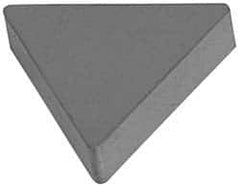 Hertel - TNG322 Grade HT10 Carbide Turning Insert - Uncoated, 60° Triangle, 3/8" Inscr Circle, 1/8" Thick, 1/32" Corner Radius - Best Tool & Supply