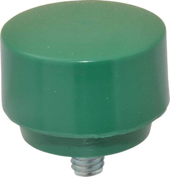 Proto - 1-1/2" Face Diam, Grade Tough, Green Hammer Tip/Face - Plastic - Best Tool & Supply