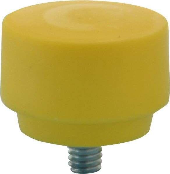 Proto - 1-1/2" Face Diam, Grade Extra Hard, Yellow Hammer Tip/Face - Plastic - Best Tool & Supply