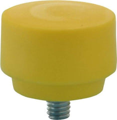 Proto - 1-1/2" Face Diam, Grade Extra Hard, Yellow Hammer Tip/Face - Plastic - Best Tool & Supply