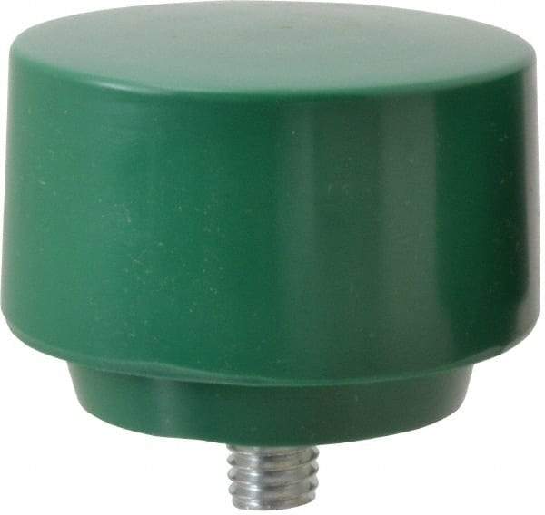 Proto - 2-1/2" Face Diam, Grade Tough, Green Hammer Tip/Face - Plastic - Best Tool & Supply