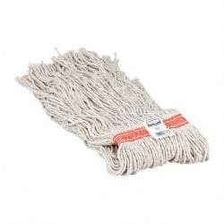 Rubbermaid - 1" Orange Head Band, X-Large Cotton Cut End Mop Head - 8 Ply, Side Loading Connection, Use for General Purpose - Best Tool & Supply