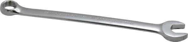 Proto - 15mm 12 Point Offset Combination Wrench - 15° Offset Angle, 7-1/8" OAL, Steel, Chrome Finish - Best Tool & Supply