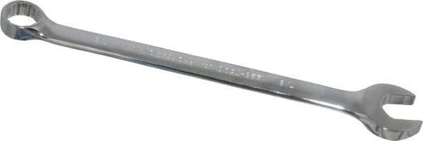 Proto - 7/8" 12 Point Offset Combination Wrench - 15° Offset Angle, 12-1/2" OAL, Steel, Chrome Finish - Best Tool & Supply