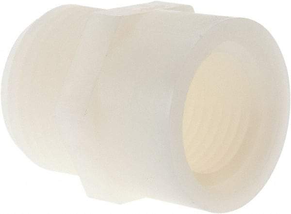 Green Leaf - 3/4 MGHT & 1/2 FPT Garden Hose Adapter - Nylon, Male Hose to Female Pipe Connector - Best Tool & Supply