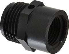 Green Leaf - 1/2 FPT & 3/4 MGHT Garden Hose Adapter - Polypropylene, Male Hose to Female Pipe Connector - Best Tool & Supply