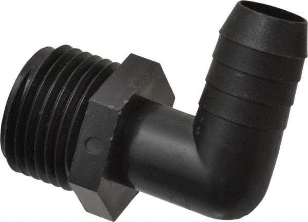 Green Leaf - 3/4 MGHT Garden Hose Adapter - Polypropylene, Male Hose to Barb Connector - Best Tool & Supply