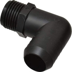 Green Leaf - 3/4 MGHT Garden Hose Adapter - Polypropylene, Male Hose to Barb Connector - Best Tool & Supply