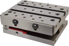 Suburban Tool - 6" Long x 5" Wide x 2-1/4" High, Precision Steel Sine Plate - Square to within 0.0002", 0.0002" Tolerance, 3/8-16 Hole - Best Tool & Supply