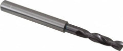 Guhring - 4.65074mm 140° Spiral Flute Solid Carbide Screw Machine Drill Bit - Best Tool & Supply