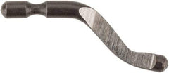 Shaviv - B10 Right-Handed High Speed Steel Deburring Swivel Blade - Use on Hole Edge & Straight Edge Surfaces, Adjustable - Best Tool & Supply