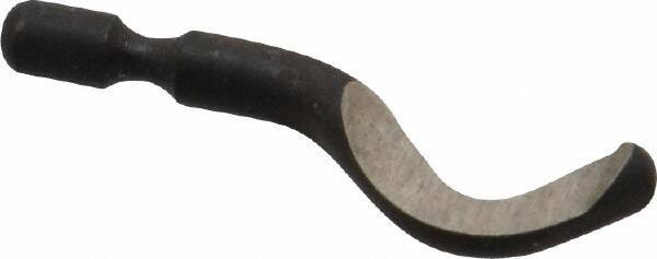 Noga - N3 Right-Handed High Speed Steel Deburring Swivel Blade - Use on Cross Hole Surfaces - Best Tool & Supply