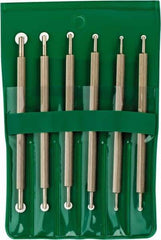 Value Collection - 6 Piece High Speed Steel Blade Hand Deburring Tool Set - For Hole Edge, Straight Edge - Best Tool & Supply