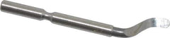 Shaviv - E100C Right-Handed Carbide Deburring Swivel Blade - Use on Hole Edge & Straight Edge Surfaces, Adjustable - Best Tool & Supply