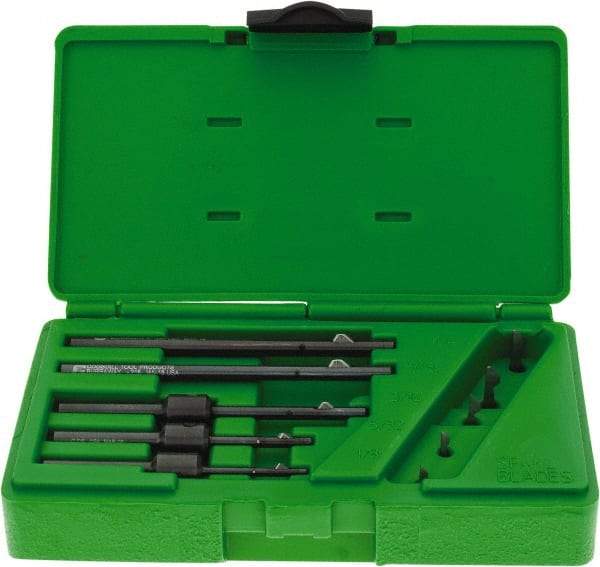 Cogsdill Tool - 5 Piece Power Deburring Tool Set - Includes 1/8 to 1/4" Diam Hole Range Tools - Best Tool & Supply