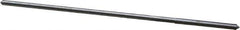 Made in USA - 0.078" High Speed Steel 4 Flute Chucking Reamer - Straight Flute, 0.072" Straight Shank, 3/4" Flute Length, 3" OAL - Best Tool & Supply