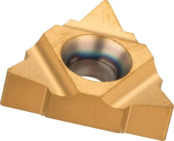 Carmex - 22UIR/L Internal Left & Right Hand 4 UN Laydown Threading Insert - Grade MXC, TiN Coated Carbide - Best Tool & Supply