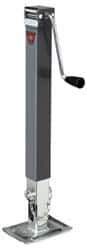 Bulldog - Square Sidewind Jack - 8,000 Lb Load Capacity, 25.06 to 53.56" Service Height - Best Tool & Supply