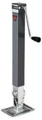 Bulldog - Square Sidewind Jack - 8,000 Lb Load Capacity, 25.06 to 53.56" Service Height - Best Tool & Supply