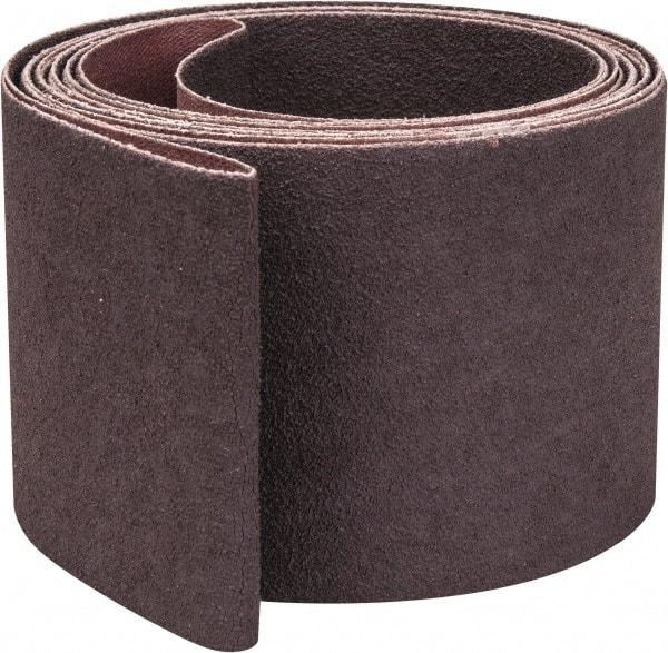 Norton - 3" Wide x 132" OAL, 60 Grit, Aluminum Oxide Abrasive Belt - Aluminum Oxide, Medium, Coated, X Weighted Cloth Backing, Series R228 - Best Tool & Supply