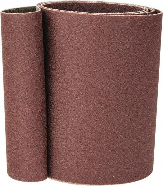 Tru-Maxx - 4" Wide x 54" OAL, 180 Grit, Aluminum Oxide Abrasive Belt - Aluminum Oxide, Very Fine, Coated, X Weighted Cloth Backing - Best Tool & Supply