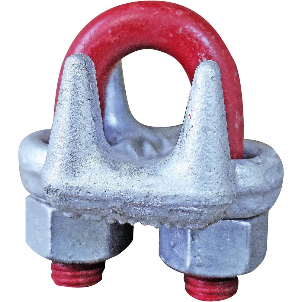 Crosby - Wire Rope Hardware & Accessories; Type: Fist Grip Clip ; For Rope Diameter: 7/16 (Inch); Type: Fist Grip Clip - Exact Industrial Supply