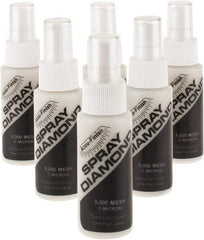 Accu-Finish - 2 oz Diamond Spray Compound - 8,000 Grit, Clear, Use on Ceramic - Best Tool & Supply