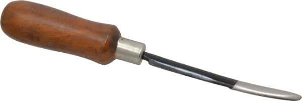 Value Collection - Hand Deburring Half Round Tool - Steel Blade - Best Tool & Supply