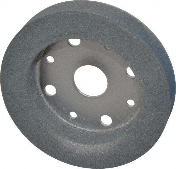 Norton - 6" Diam, 4" Hole Size, 1" Overall Thickness, 120 Grit, Type 2 Tool & Cutter Grinding Wheel - Fine Grade, Silicon Carbide, I Hardness, Vitrified Bond, 3,600 RPM - Best Tool & Supply