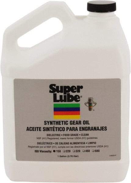 Synco Chemical - 1 Gal Bottle, Synthetic Gear Oil - -45°F to 450°F, ISO 150 - Best Tool & Supply