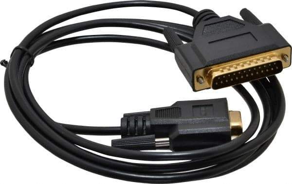 Tripp-Lite - 6' Long, DB9/DB25 Computer Cable - Black, Female x Male - Best Tool & Supply