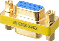 Tripp-Lite - Adapter/Gender Changer - DB9(F/F) Connector, Black - Best Tool & Supply