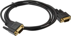 Tripp-Lite - 6' Long, HD15/HD15 Computer Cable - Black, Male x Male - Best Tool & Supply